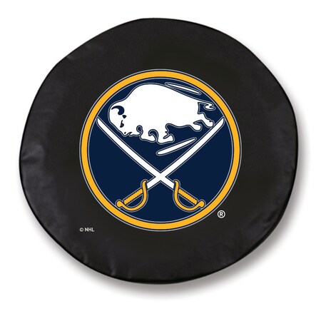 Holland Bar Stool Co 21 1/2 x 8 Buffalo Sabres Tire Cover TCOBufSabBK